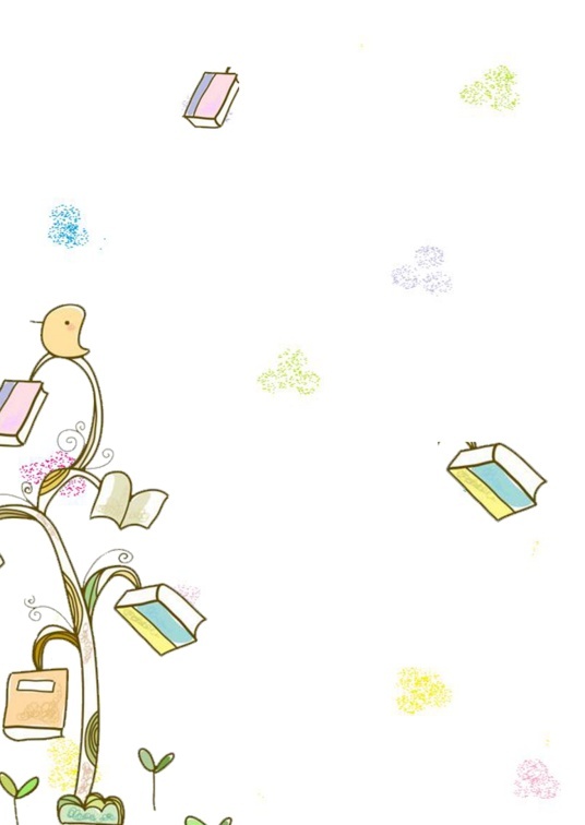 可爱卡通风1 (82)可爱卡通信纸模板word模板